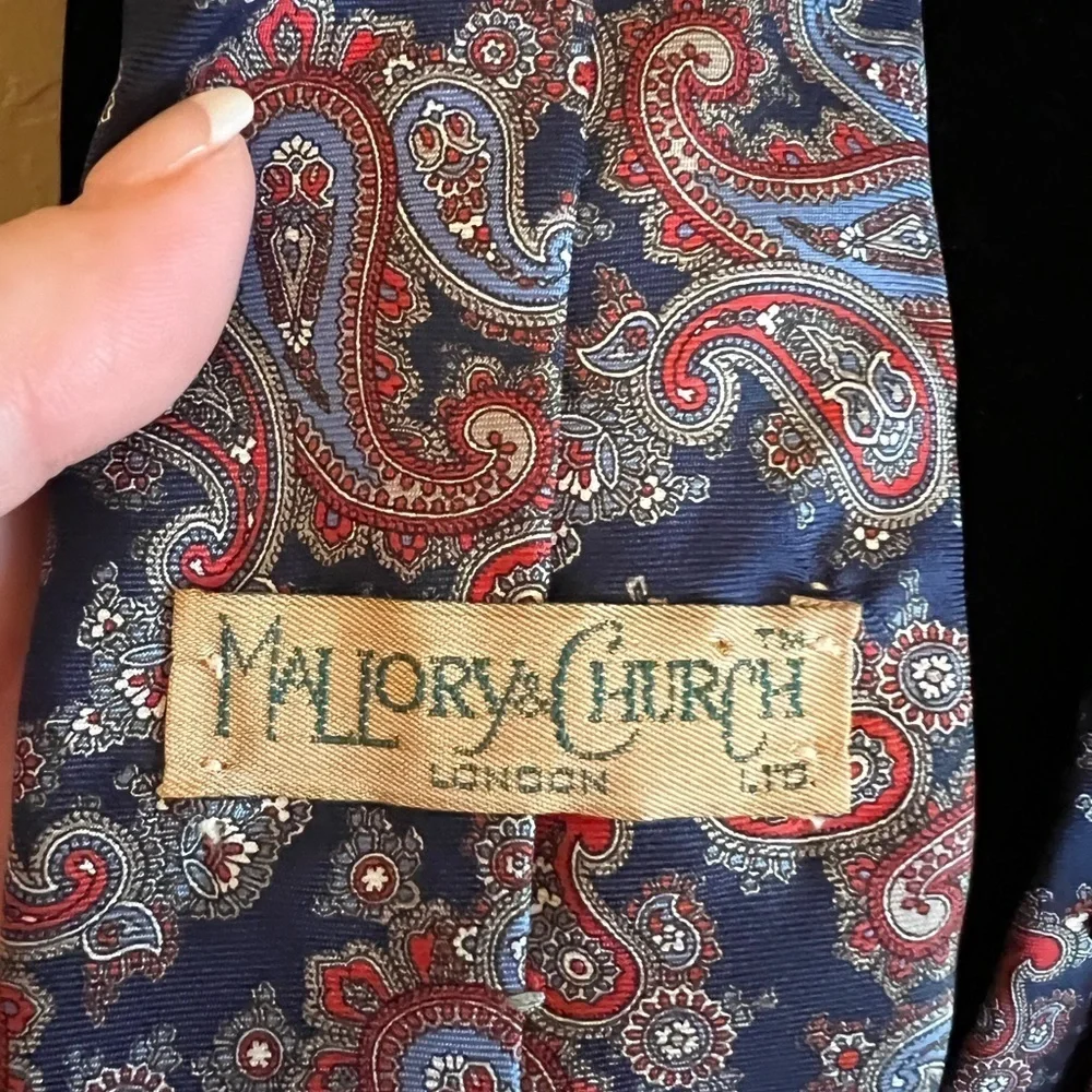 Mallory & Church London classic silk